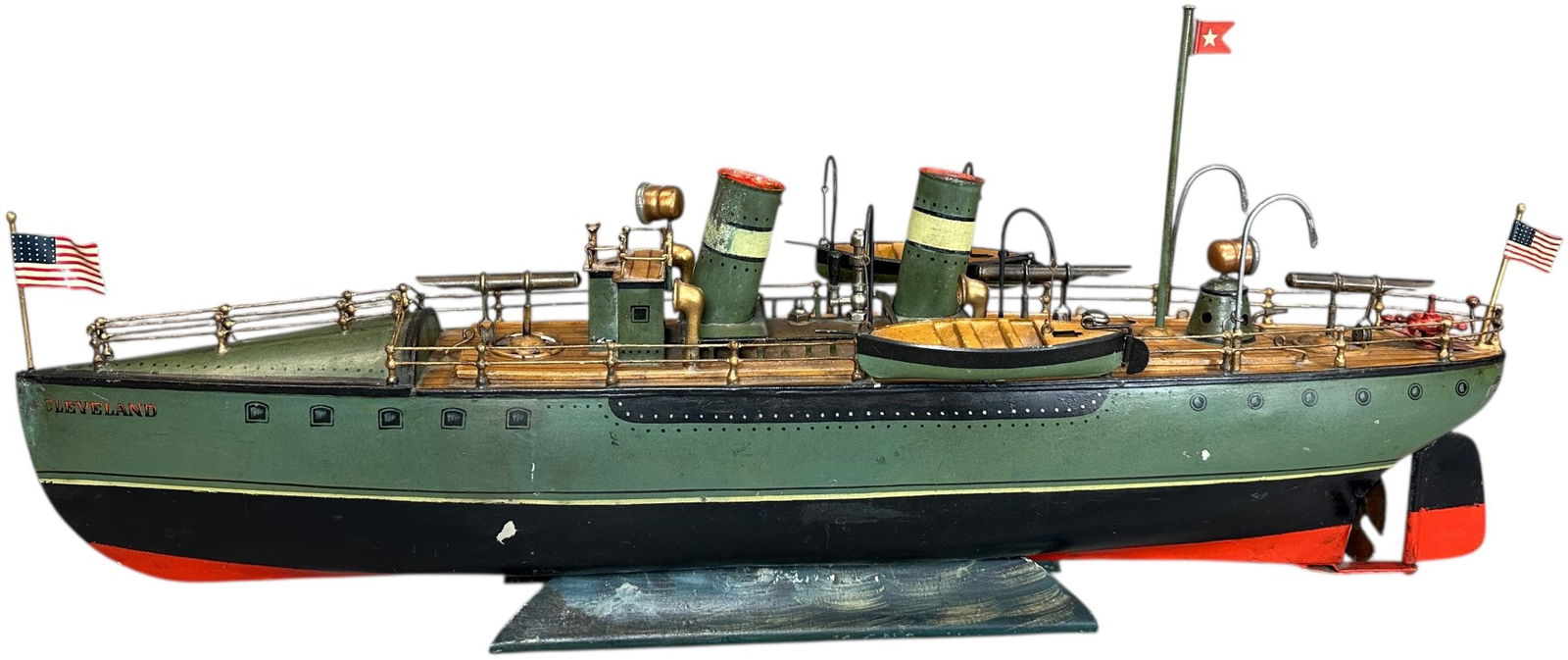 MARKLIN LIVE STEAM TORPEDO BOAT CLEVELAND (1 of 9)