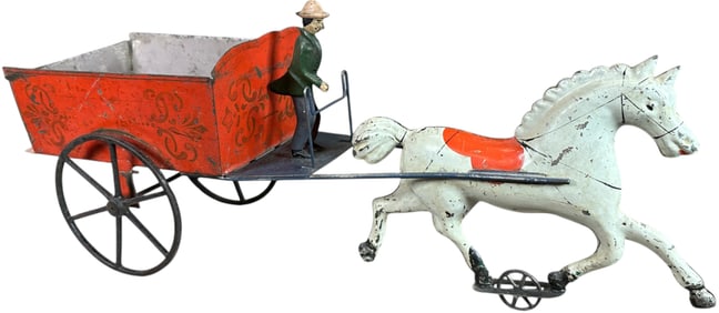 LARGE HULL & STAFFORD DUMP CART