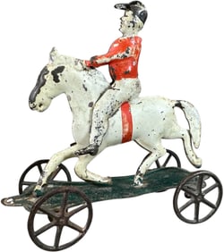 MERRIAM HORSE W/ RIDER TOY