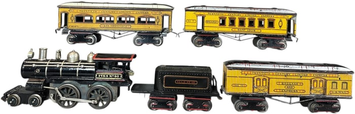 EARLY IVES NO.40 PASSENGER SET