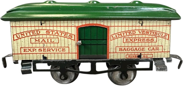 EARLY IVES BAGGAGE CAR