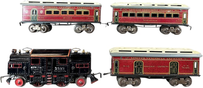 IVES NO.3238 WITH ROSE CARS