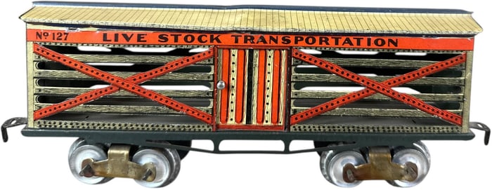 IVES NO.127 LIVESTOCK CAR