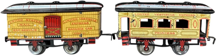 EARLY IVES BAGGAGE & PRINCESS CAR