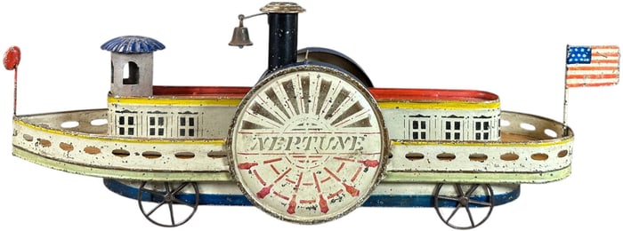 ENORMOUS FALLOWS NEPTUNE PADDLE BOAT