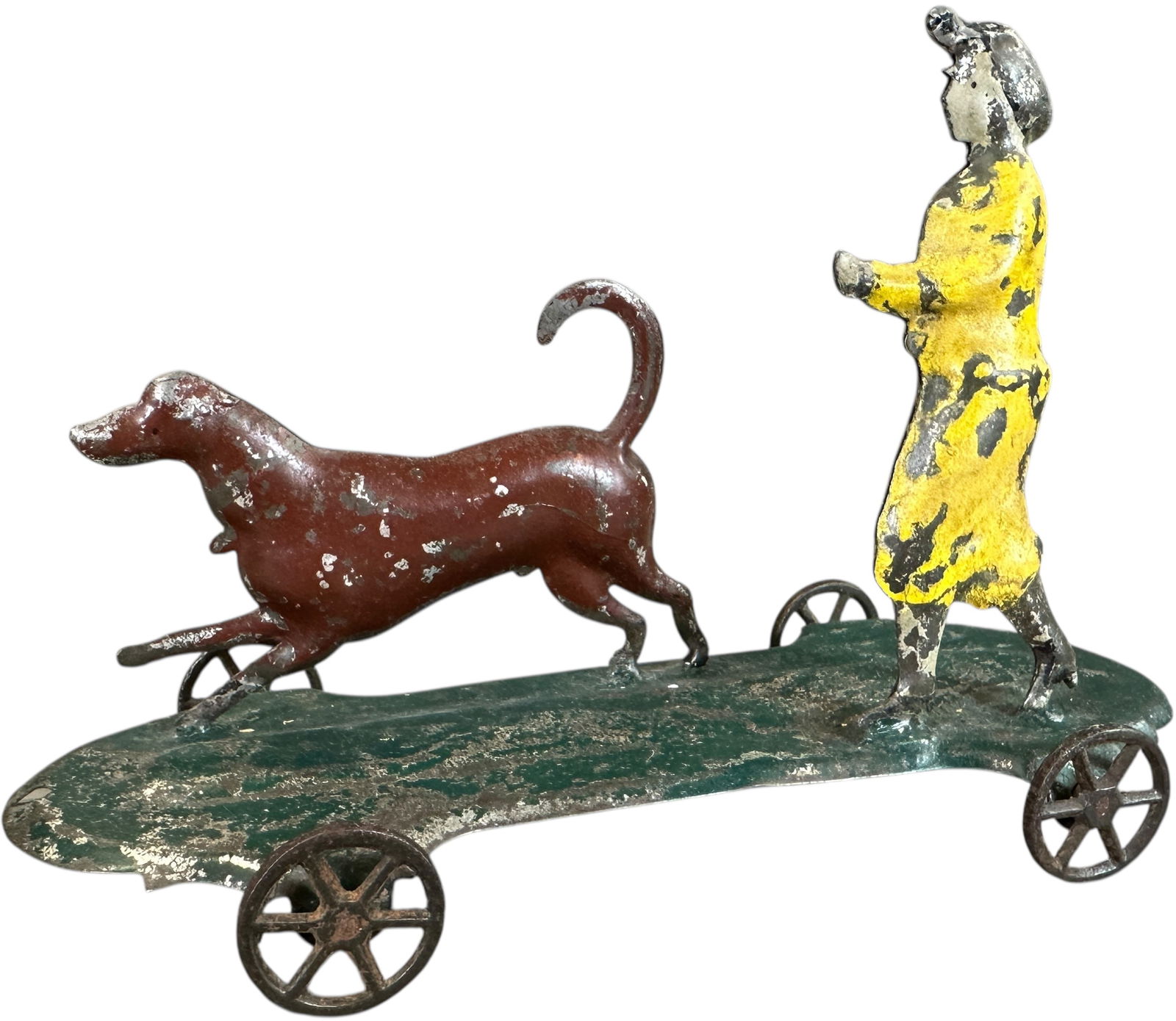 GEORGE BROWN BOY W/ WHIPPET TOY (1 of 7)