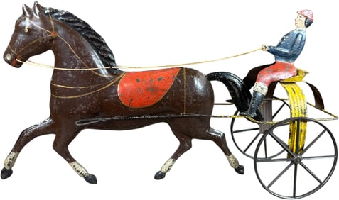 LARGE FALLOWS SULKEY & JOCKEY