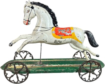 LARGE ALTHOF BERGMANN CANTERING HORSE