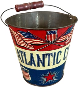 ATLANTIC CITY LITHOGRAPHED SAND BUCKET