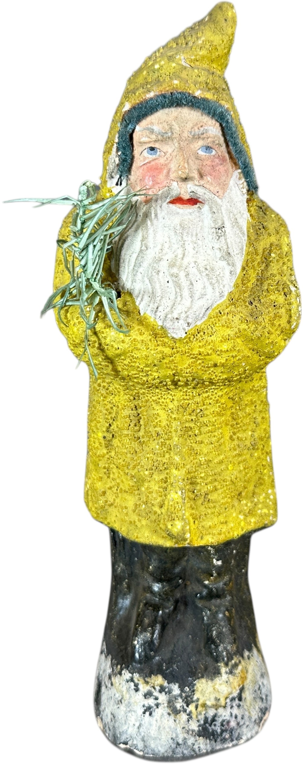 YELLOW COAT W/ CORALINE BEADS BELSNICKLE (1 of 11)