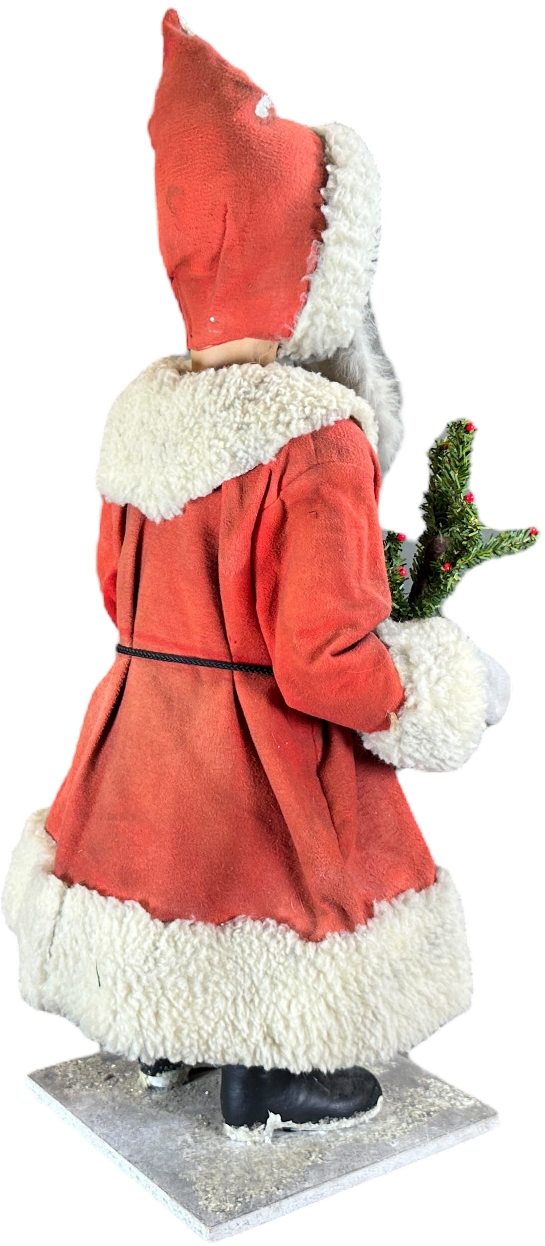 LARGE CLOCKWORK NODDER SANTA FIGURE - 11