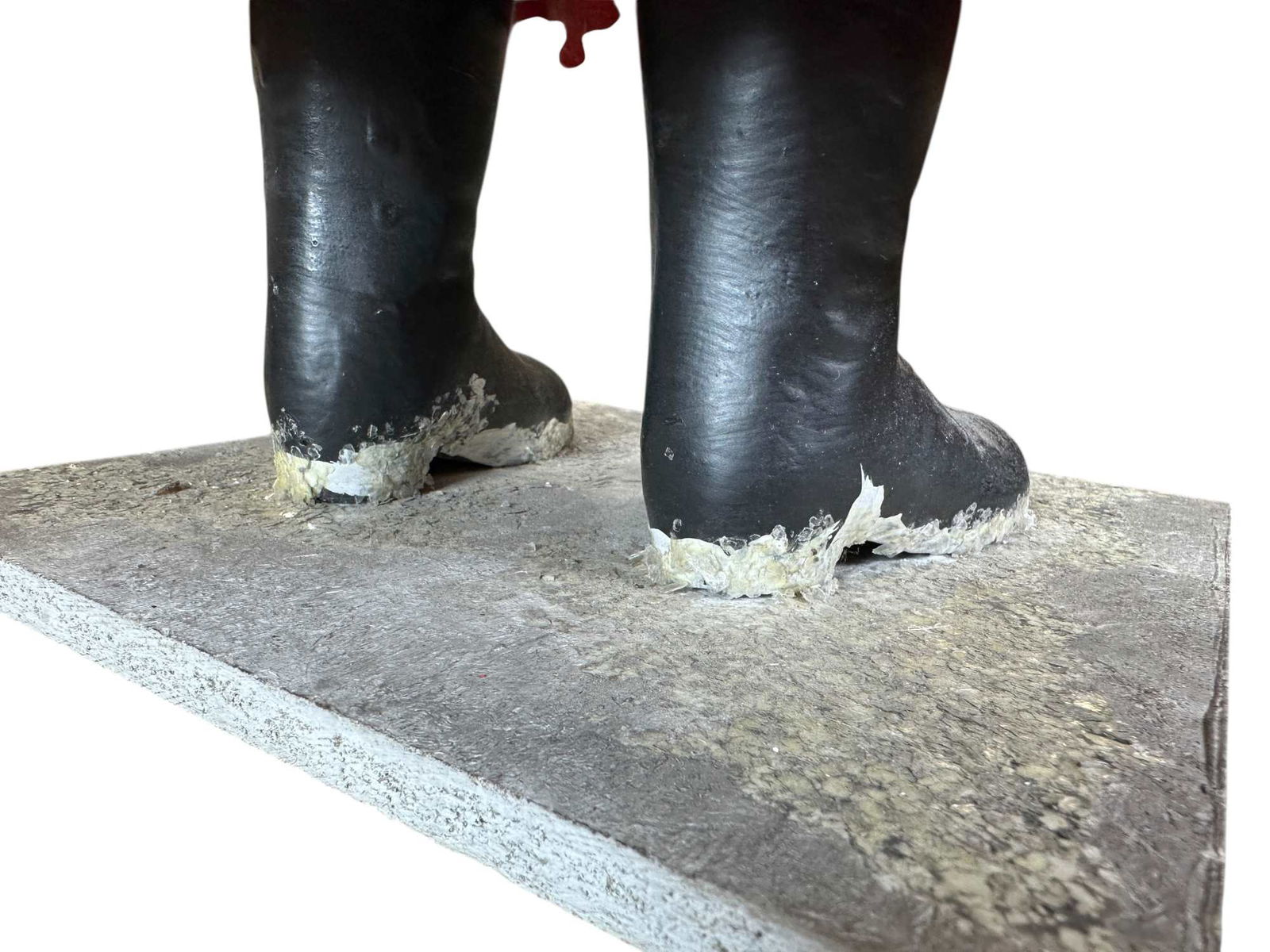 LARGE CLOCKWORK NODDER SANTA FIGURE - 12