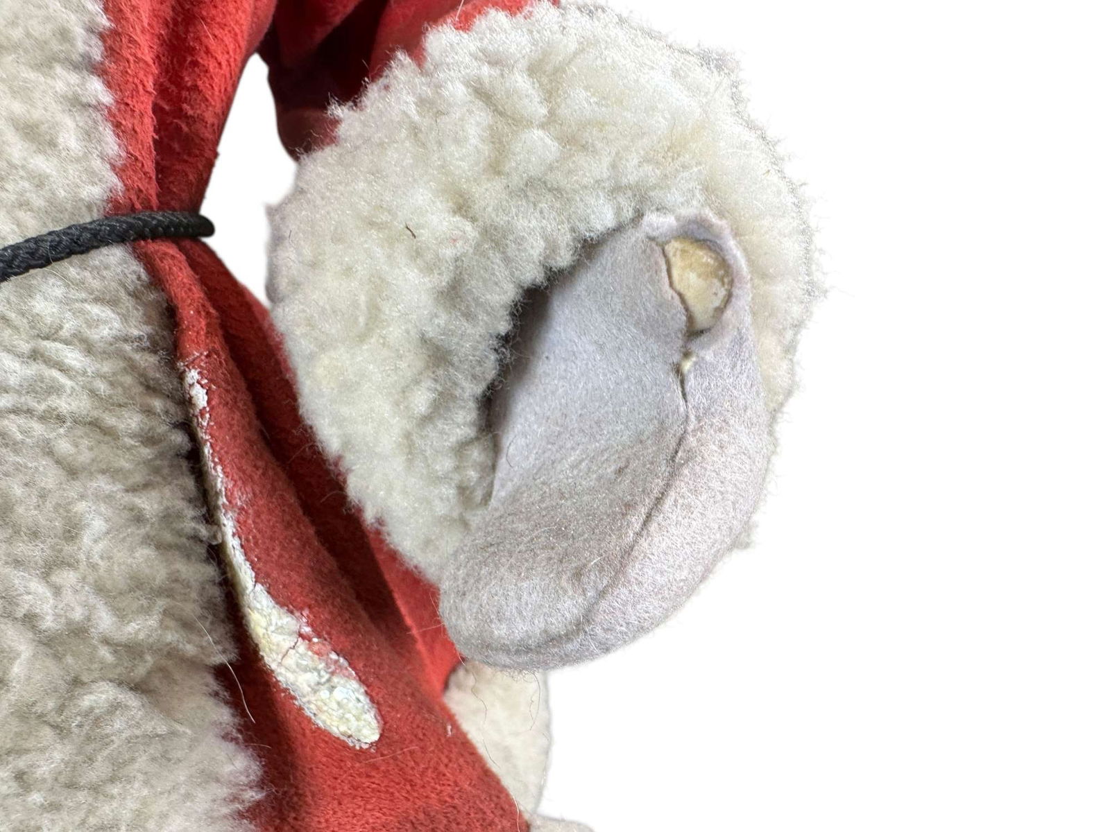 LARGE CLOCKWORK NODDER SANTA FIGURE - 7