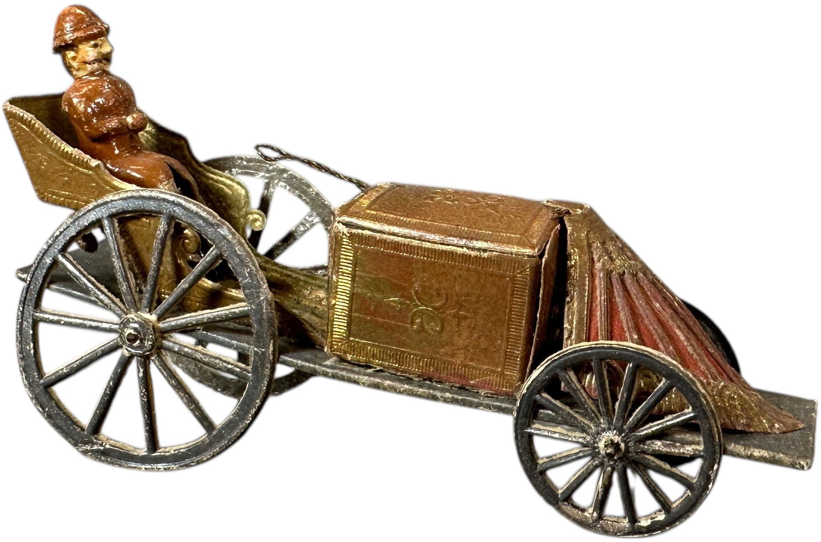 DRESDEN AUTOMOBILE W/ DRIVER ORNAMENT (1 of 9)