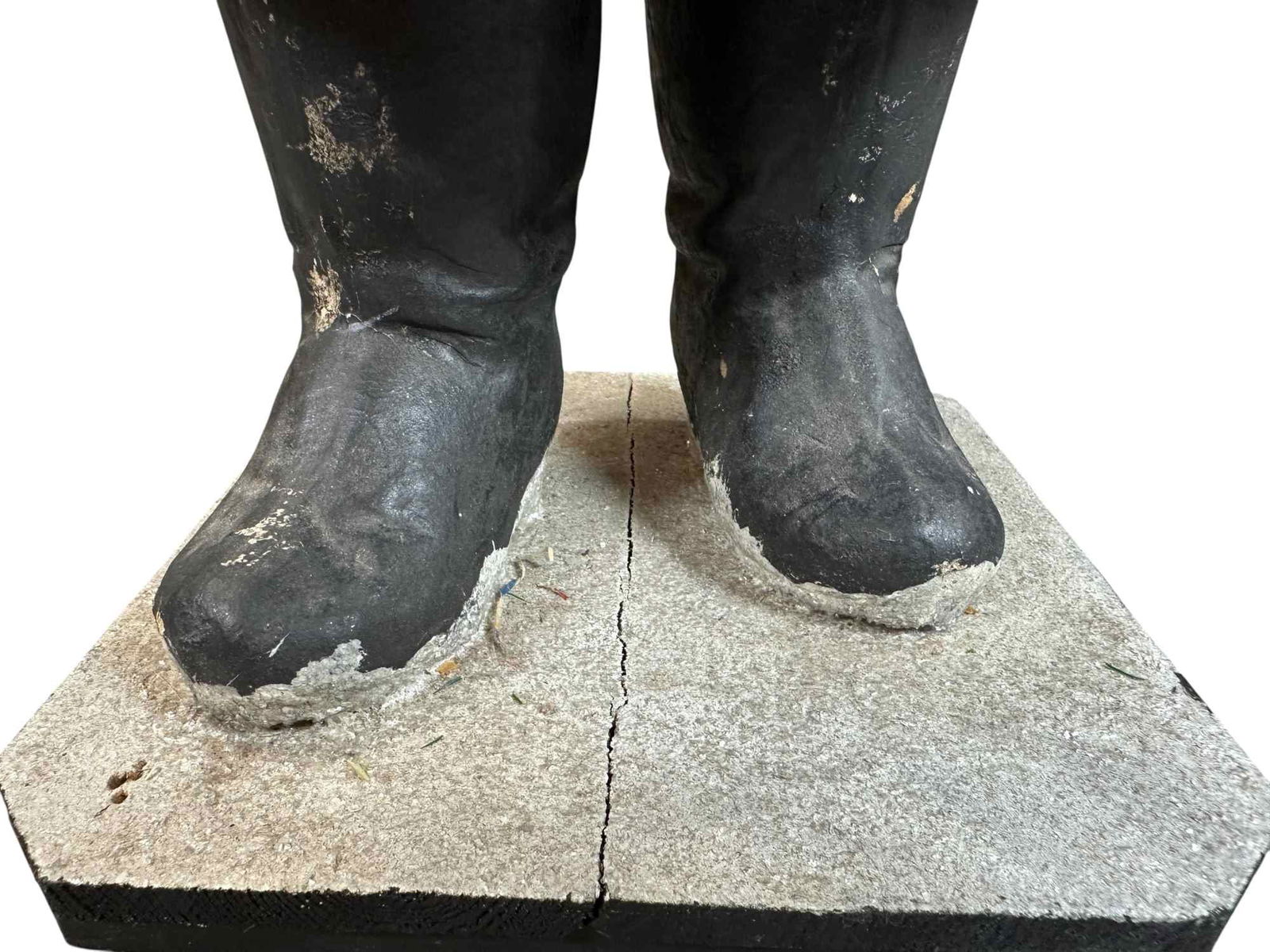 TALL SANTA W/ FEATHER TREE CANDY CONTAINER - 2