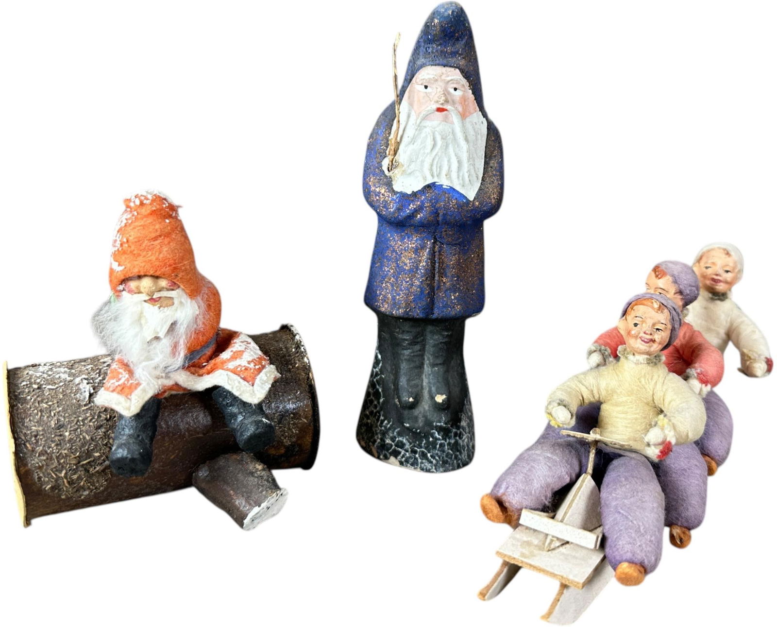 THREE SMALL CHRISTMAS DECORATIONS (1 of 5)