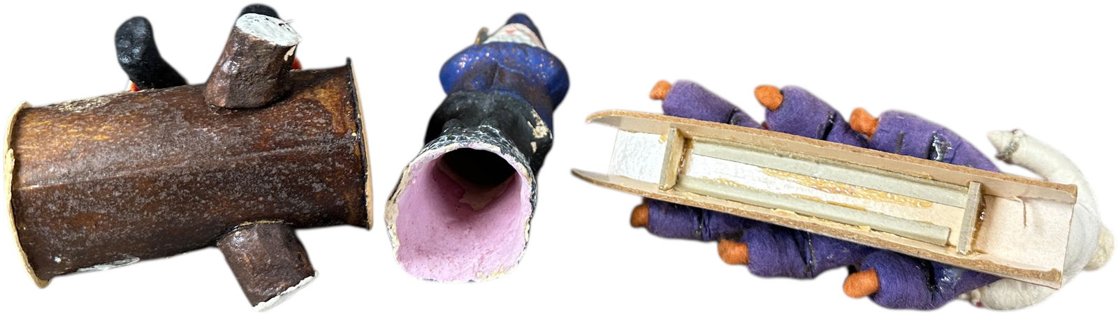 THREE SMALL CHRISTMAS DECORATIONS - 4