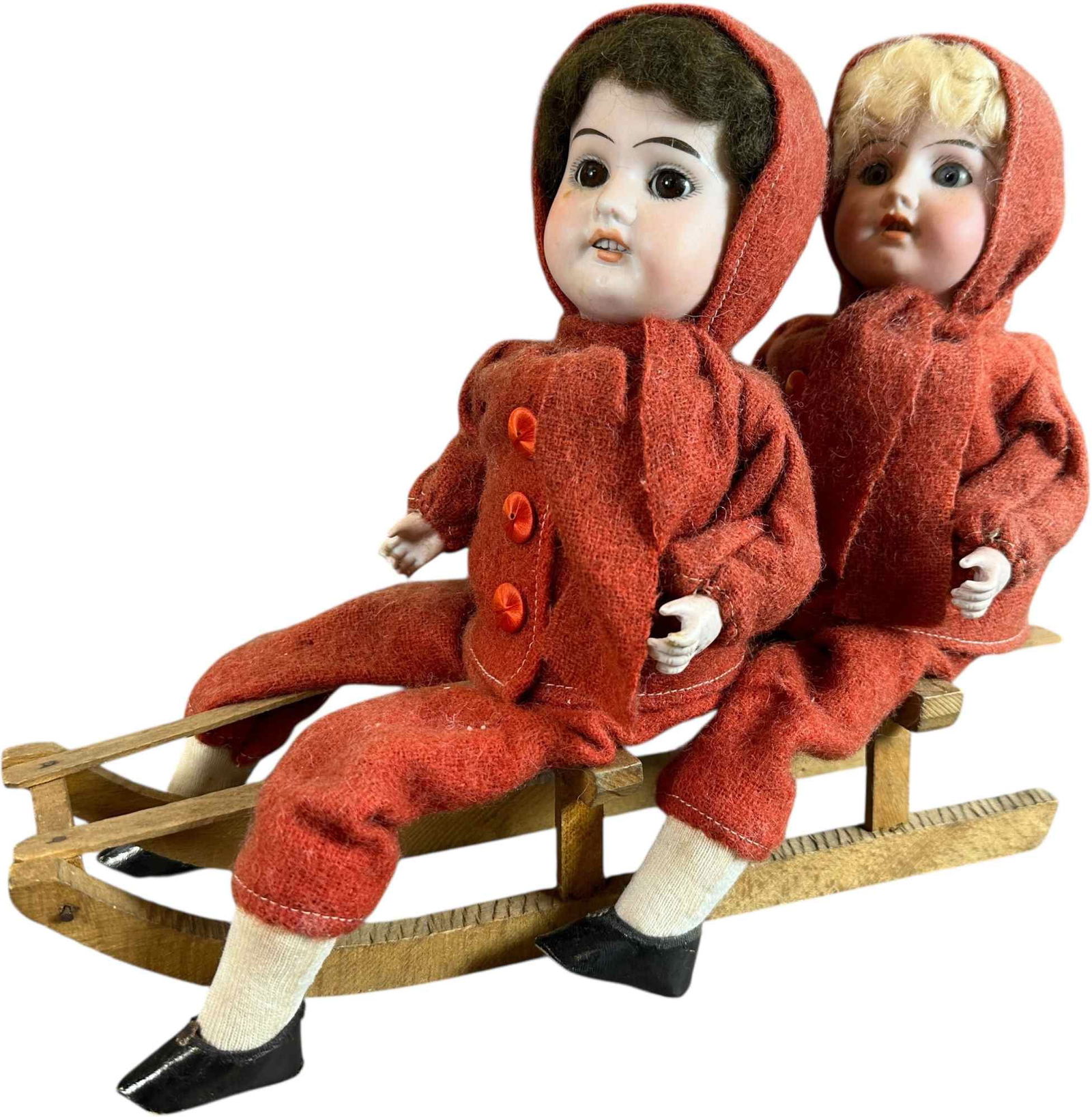 HEUBACH CHILDREN SLEDDING CANDY CONTAINERS (1 of 9)