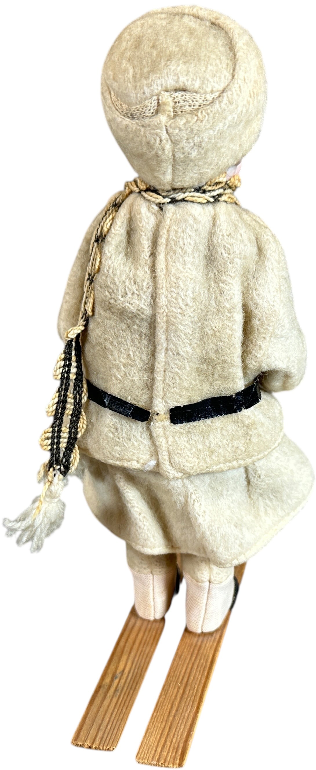 PORCELAIN HEAD SKIER CANDY CONTAINER - 5