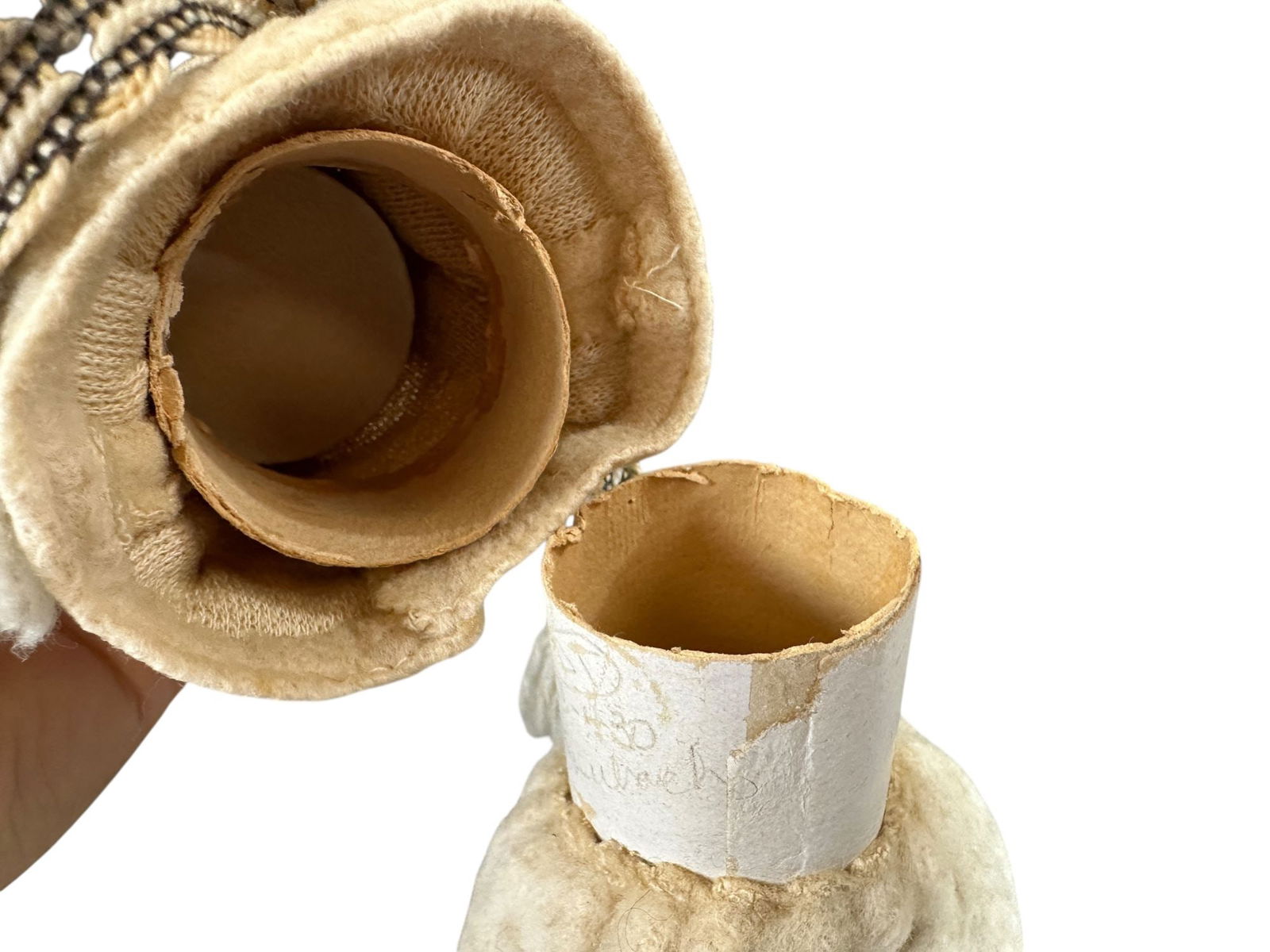 PORCELAIN HEAD SKIER CANDY CONTAINER - 6