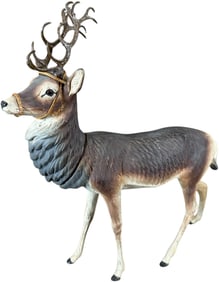 GERMAN COMPOSTION REINDEER CANDY CONTAINER