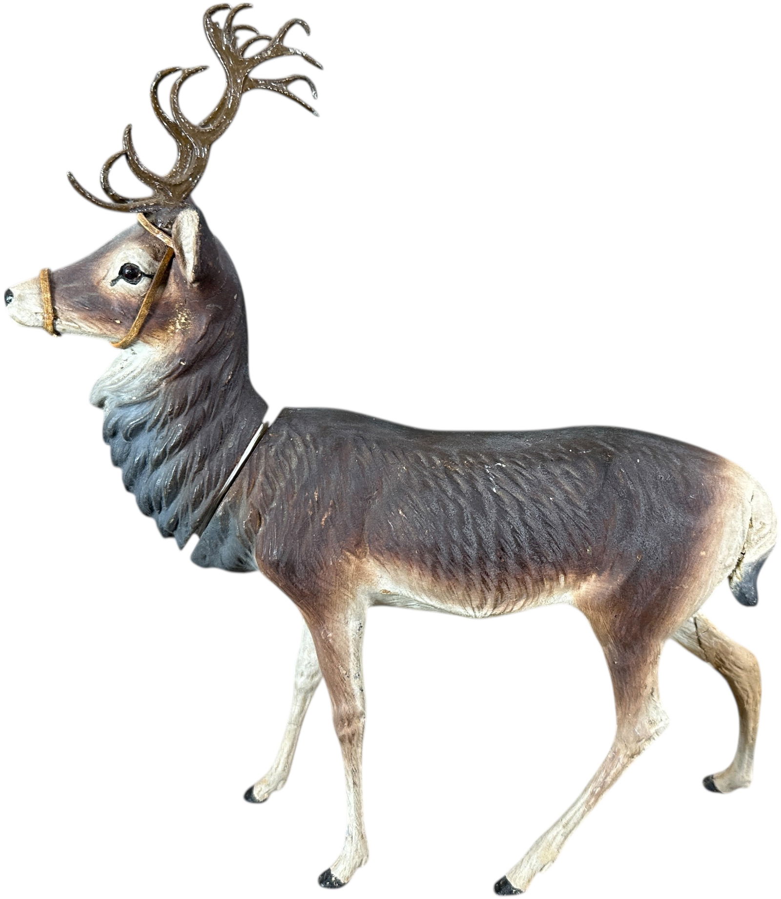 GERMAN COMPOSTION REINDEER CANDY CONTAINER - 2