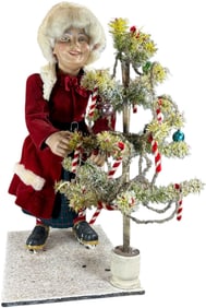 GIRL TRIMMING TREE NODDER TRADE STIMULATOR