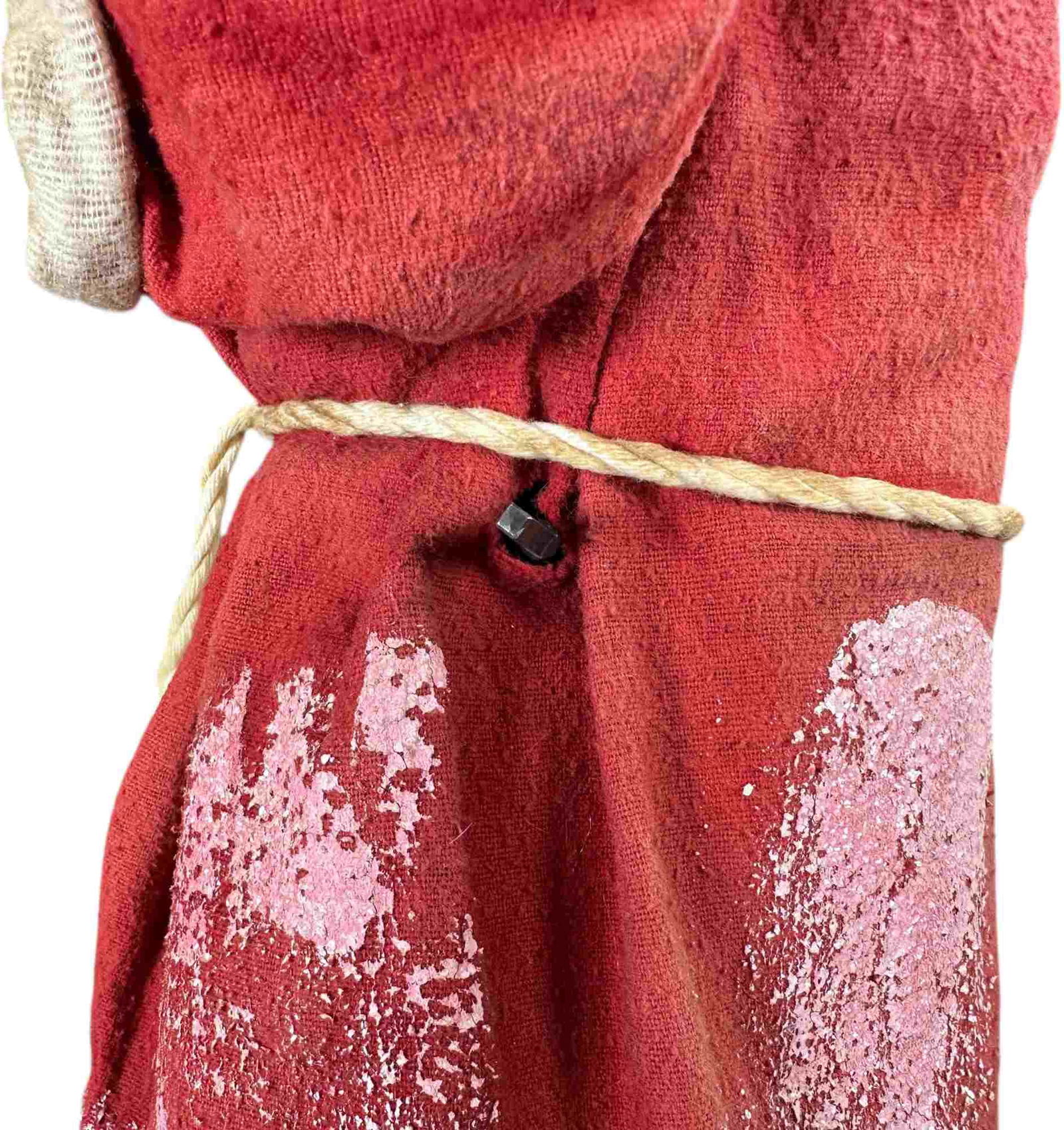 LARGE CLOCKWORK NODDER SANTA FIGURE - 9