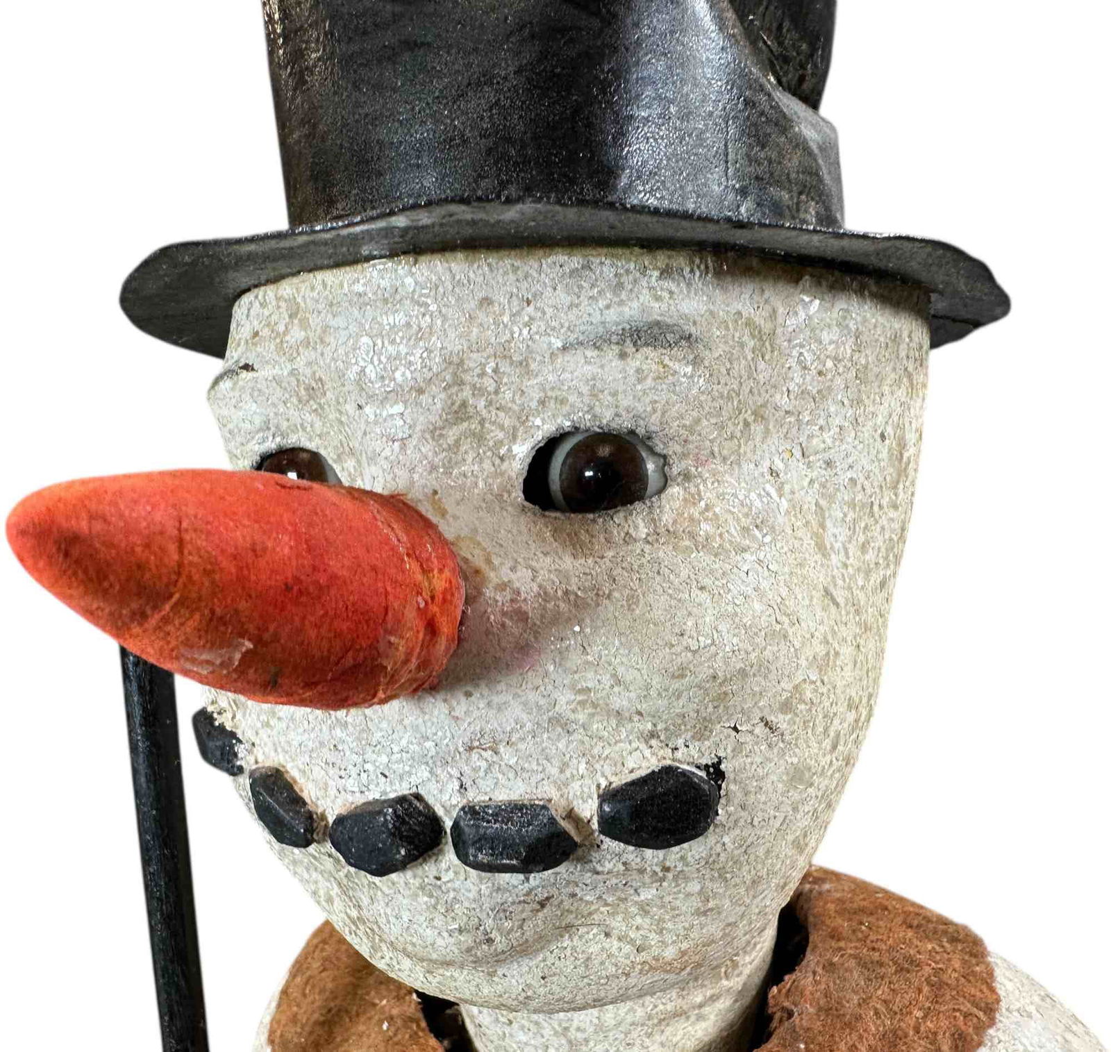 LARGE SNOWMAN CLOCKWORK NODDER - 2