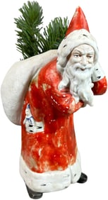 LARGE GERMAN BISQUE SANTA