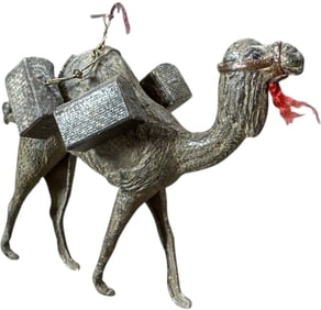 DRESDEN CAMEL W/ LUGGAGE ORNAMENT