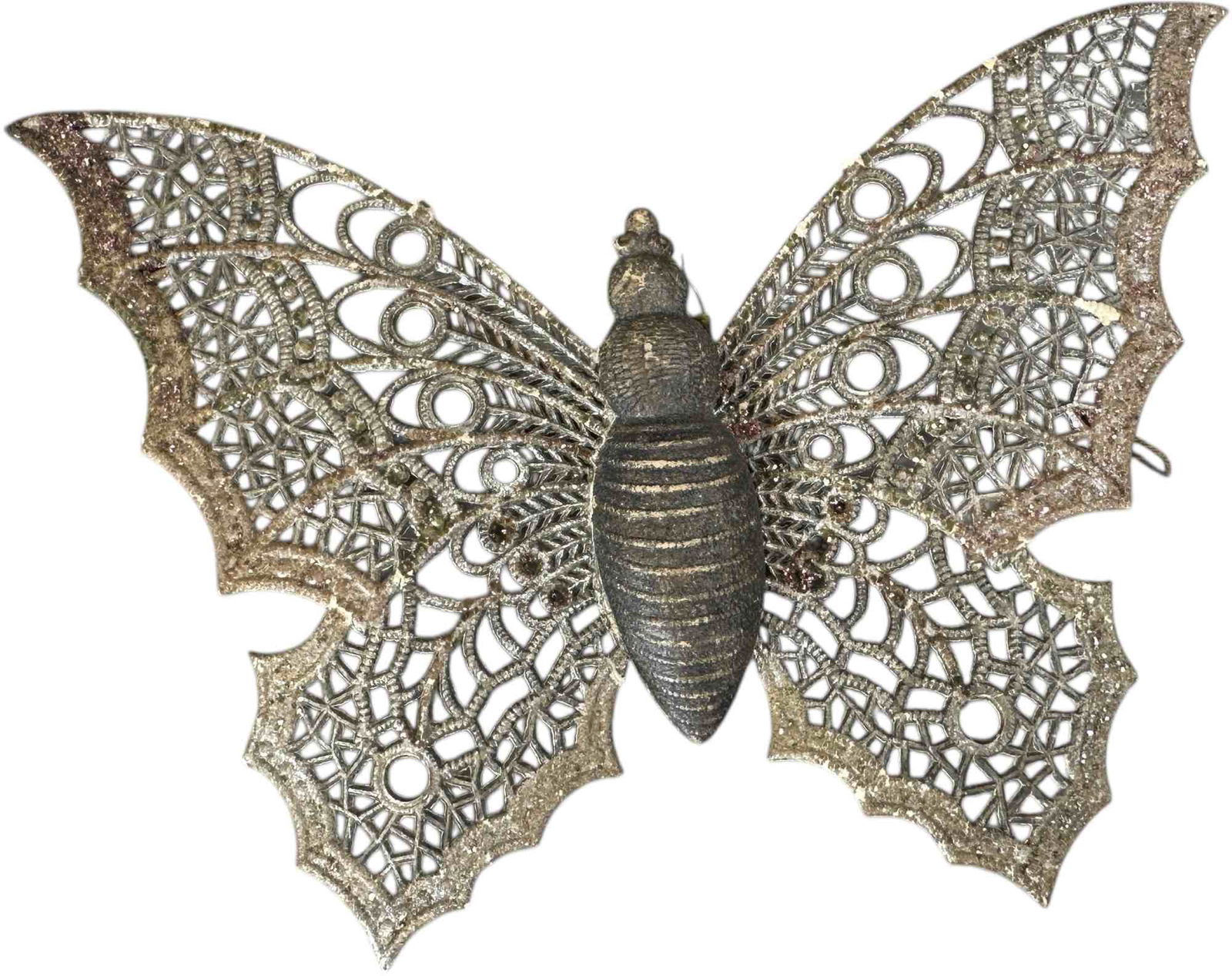 DRESDEN FILIGREE BUTTERFLY ORNAMENT (1 of 3)