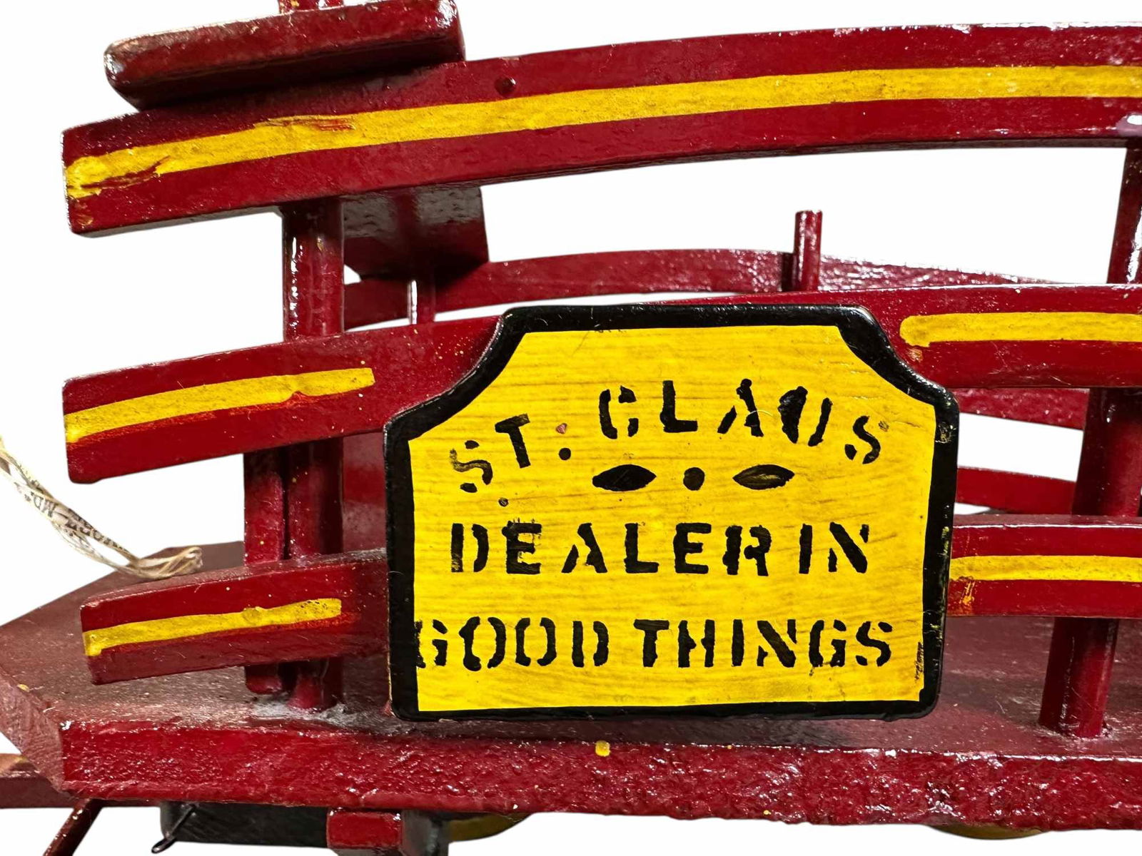 LARGE SANTA CLAUS HORSE DRAWN WAGON - 7