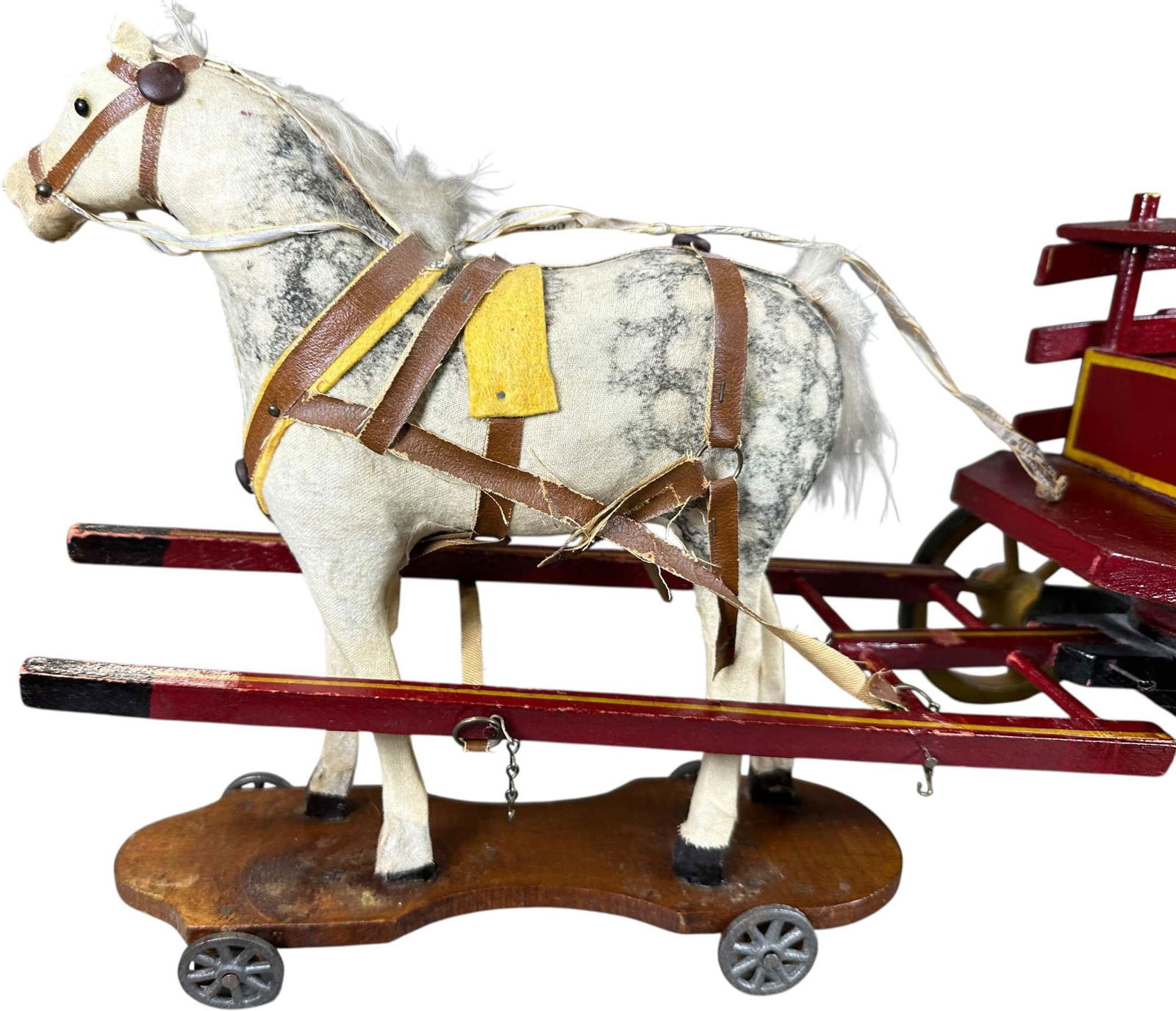 LARGE SANTA CLAUS HORSE DRAWN WAGON - 8
