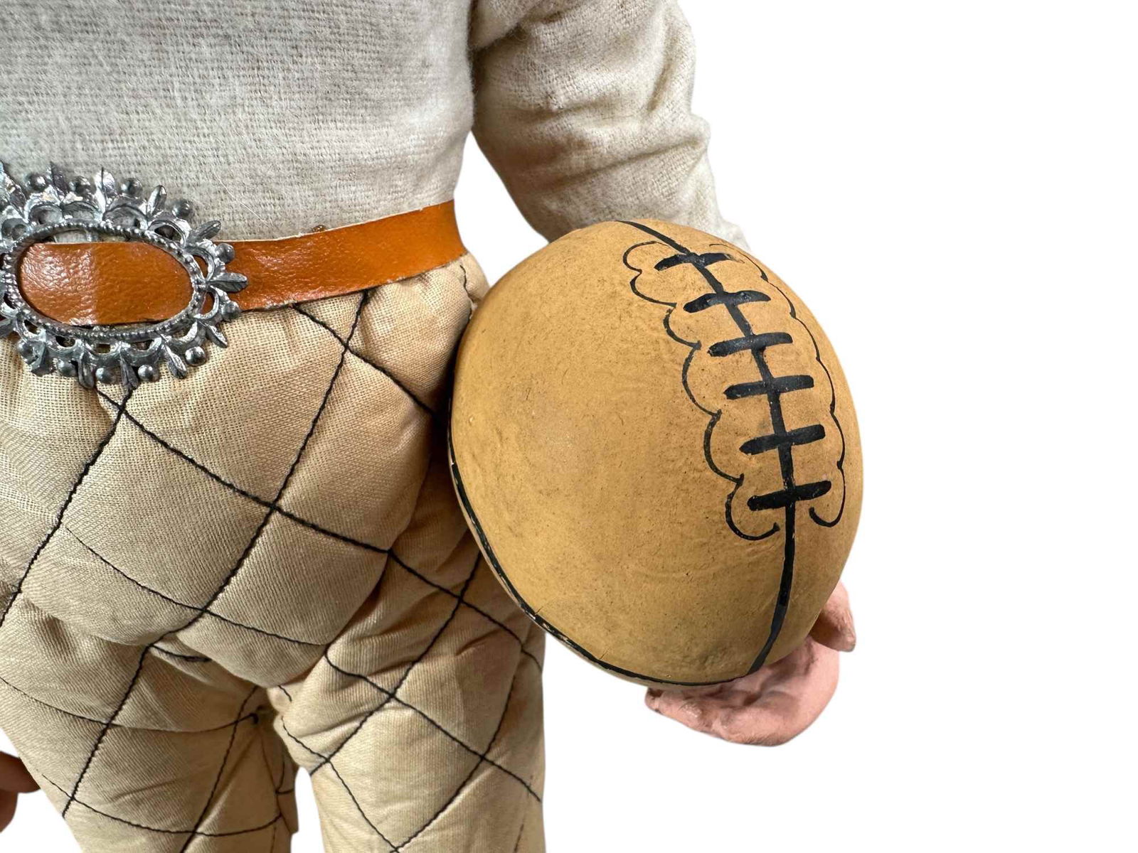 TALL STANDING FOOTBALL PLAYER CANDY CONTAINER - 3