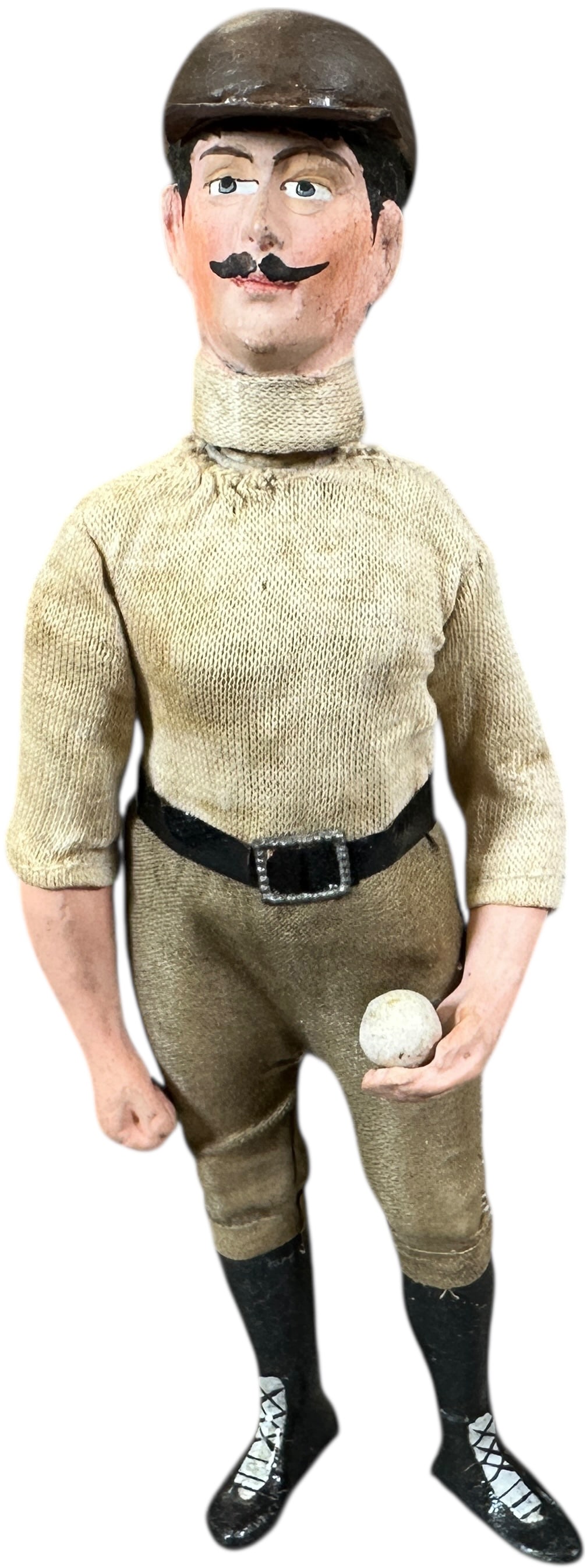 EARLY BASEBALL PITCHER CANDY CONTAINER - 2