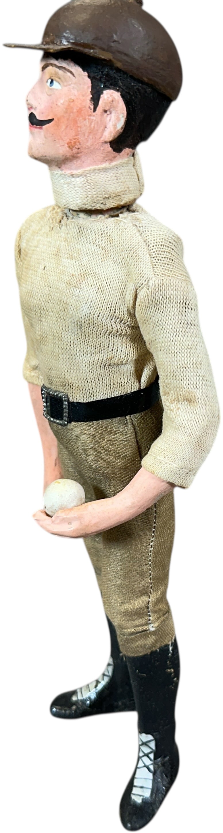 EARLY BASEBALL PITCHER CANDY CONTAINER - 3