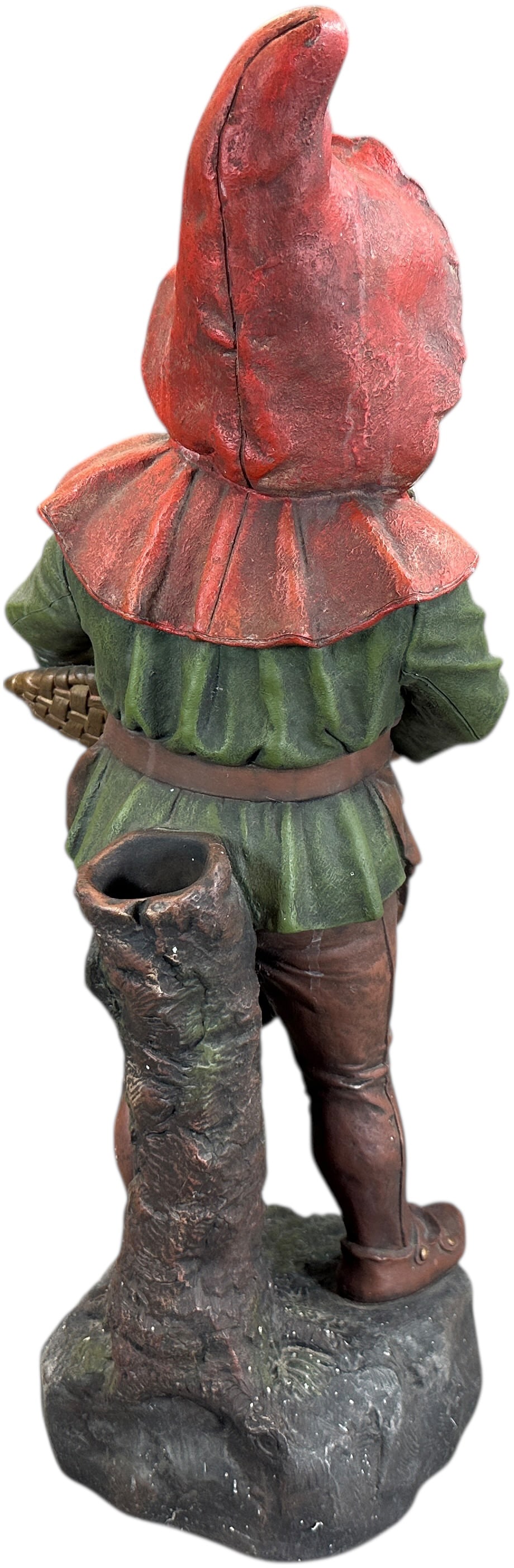 MARESCH GNOME POLYCHROME CERAMIC SCULPTURE - 5