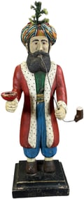 ERZGEBIRGE LICHTERTURKE CANDLE HOLDER FIGURE