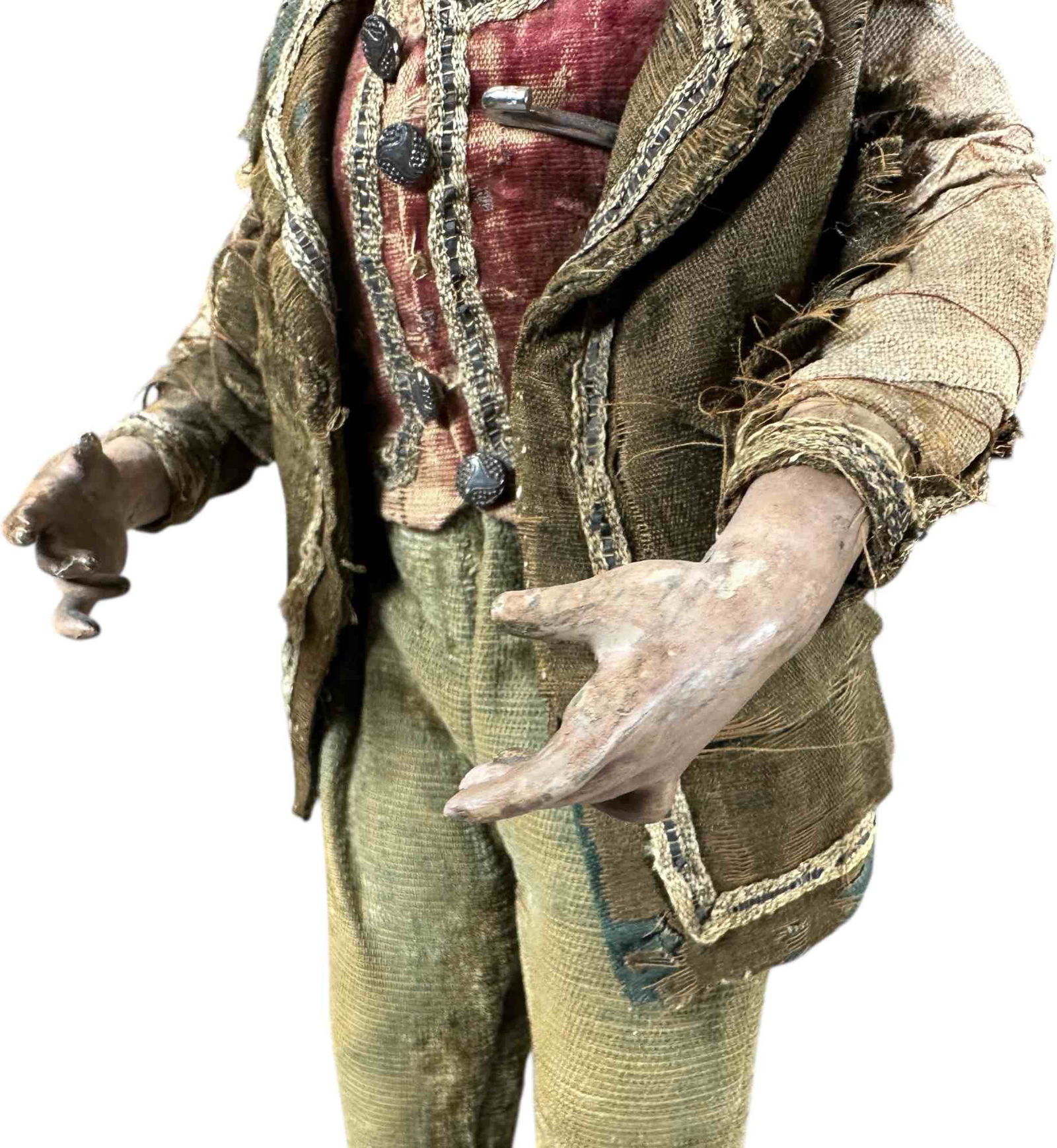 NEAPOLITAN CRECHE NATIVITY SCENE FIGURE - 3