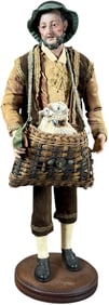 NEAPOLITAN CRECHE NATIVITY SCENE SHEPARD FIGURE