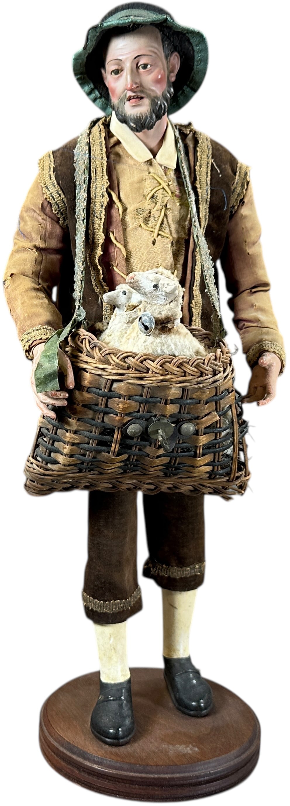 NEAPOLITAN CRECHE NATIVITY SCENE SHEPARD FIGURE (1 of 6)