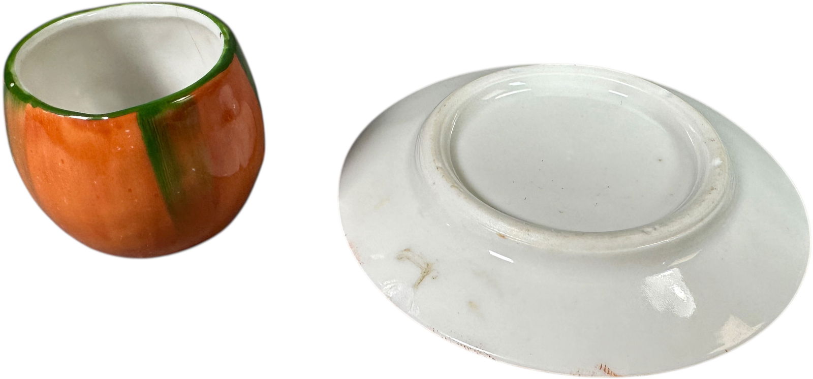 GERMAN CHILD SIZED PUMPKIN TEA CUP - 3