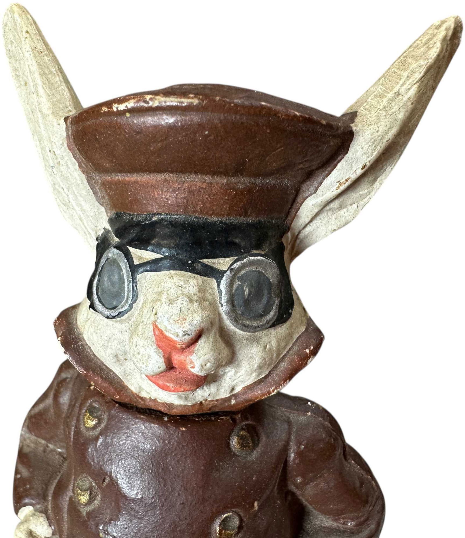 RABBIT CHAUFFER GERMAN CANDY CONTAINER - 2