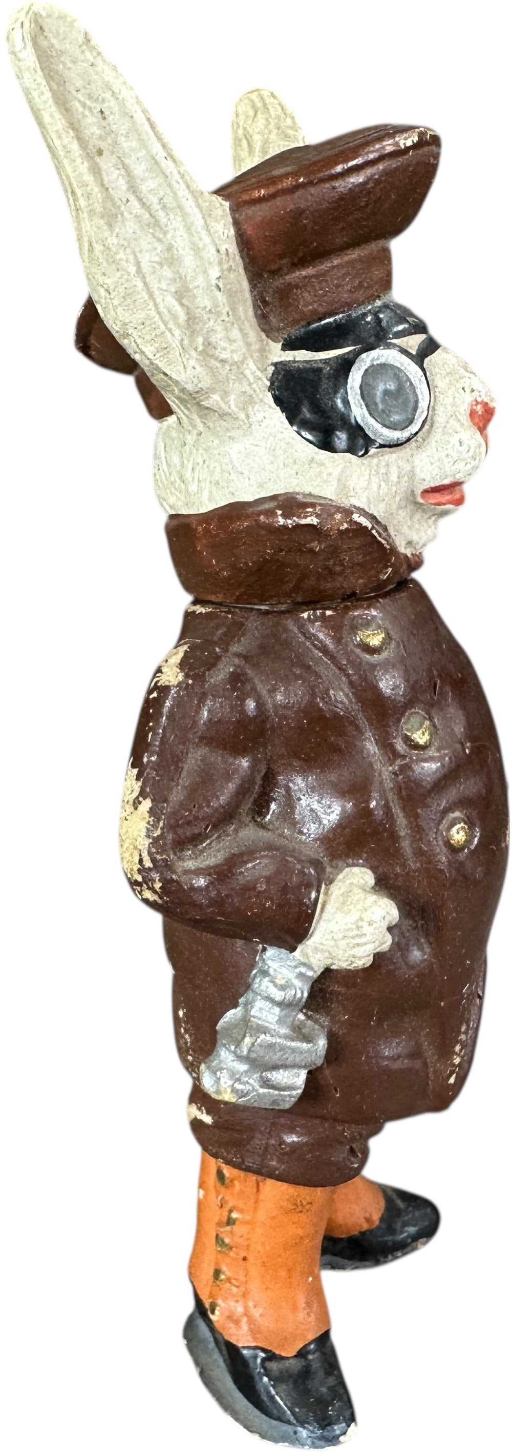 RABBIT CHAUFFER GERMAN CANDY CONTAINER - 3