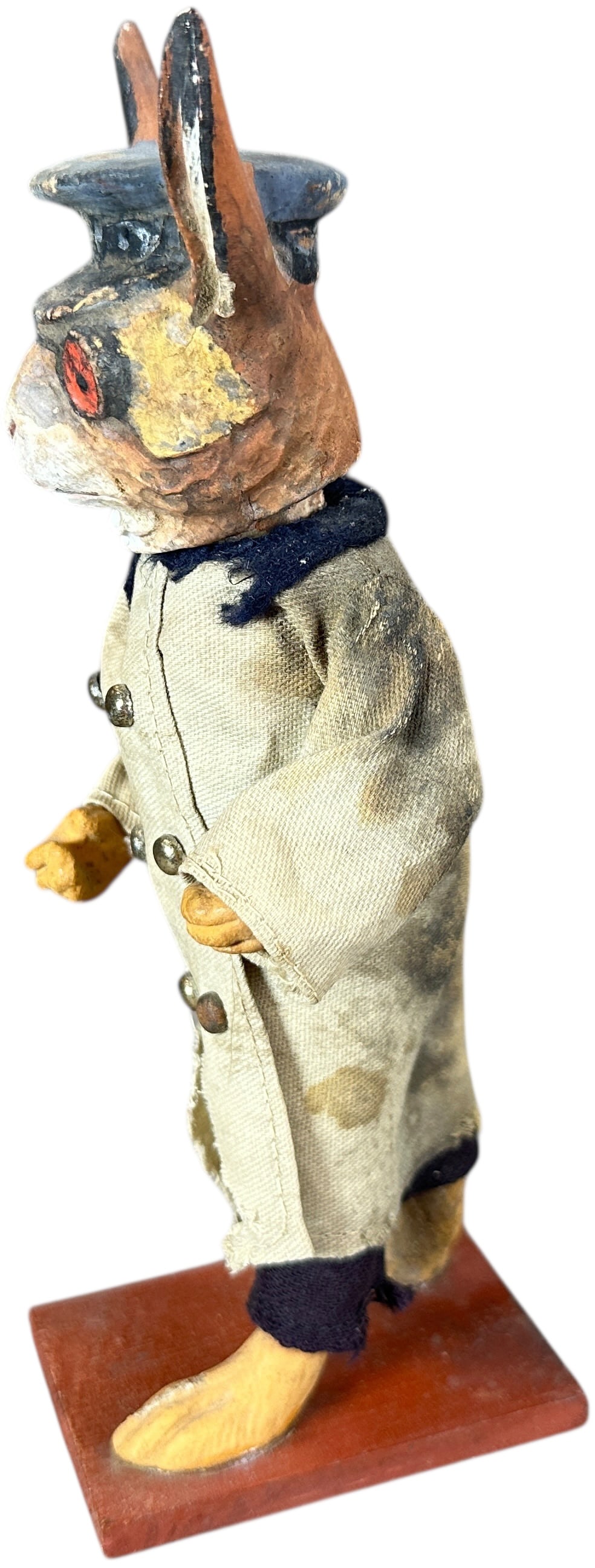 RABBIT CHAUFFER GERMAN CANDY CONTAINER - 5