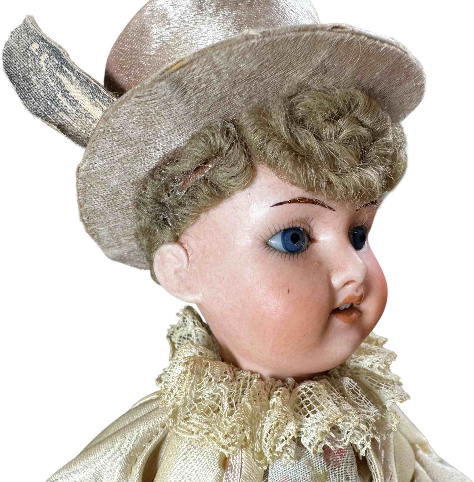 RABBIT BISQUE BOY RIDING CHICK CLOCKWORK - 8