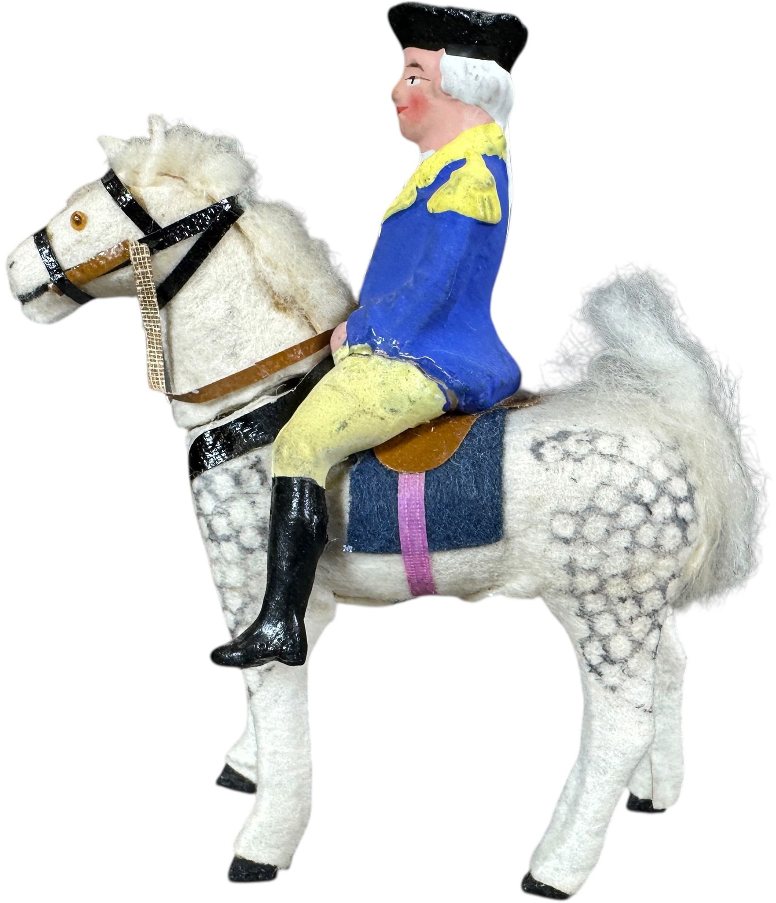 G WASHINGTON ON CANDY CONTAINER HORSE - 2