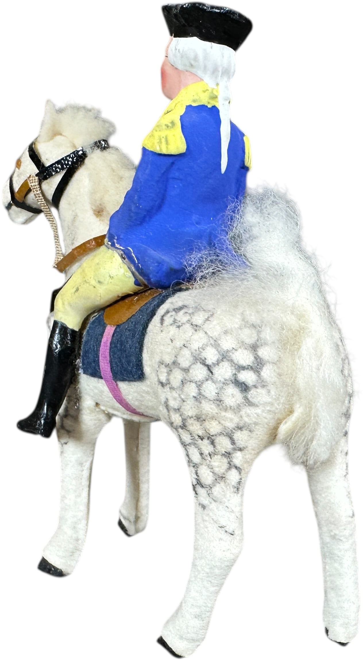 G WASHINGTON ON CANDY CONTAINER HORSE - 3