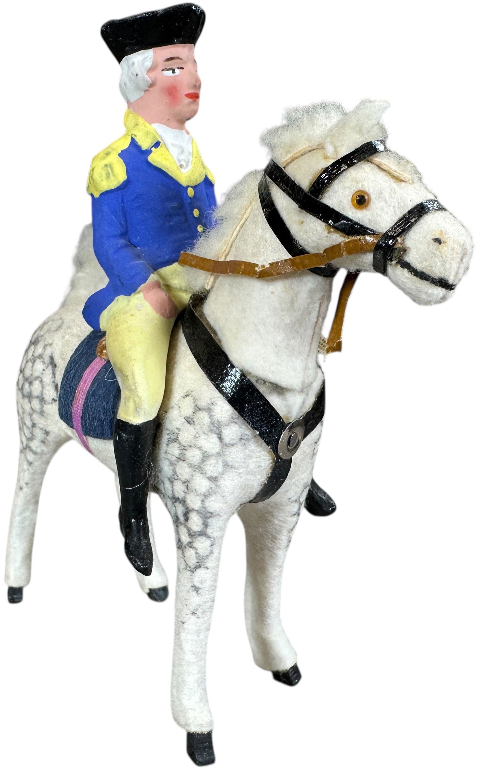 G WASHINGTON ON CANDY CONTAINER HORSE - 5